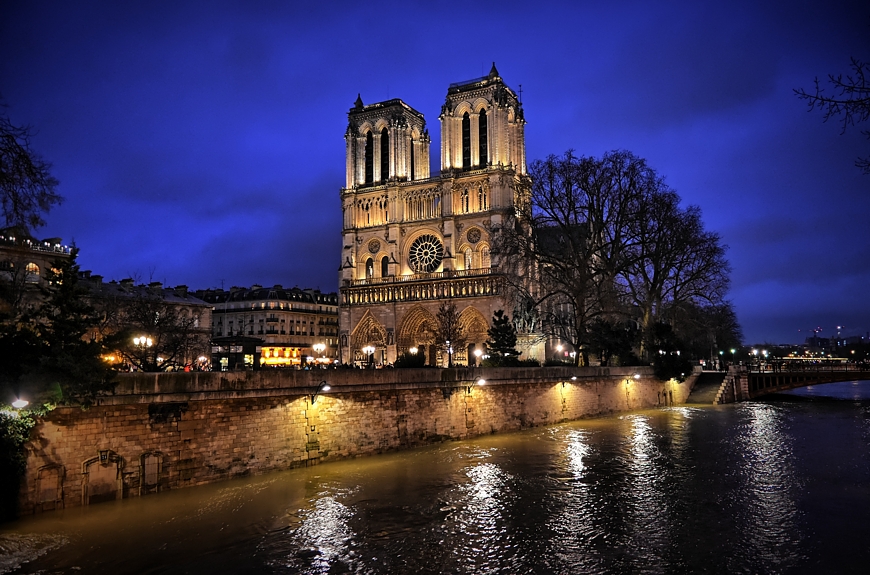 Paris, Notre Dame, HDR