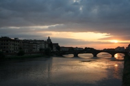 Arno river, one of raw photos later used for HDR processing, thumbnail