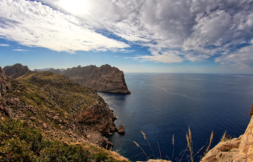 Cap de Formentor HDR photo processed with easyHDR