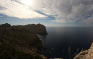 Cap de Formentor, one of raw photos later used for HDR processing, thumbnail