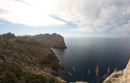 Cap de Formentor, one of raw photos later used for HDR processing, thumbnail