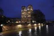 Notre Dame, one of raw photos later used for HDR processing, thumbnail