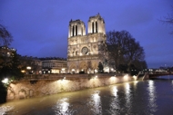 Notre Dame, one of raw photos later used for HDR processing, thumbnail