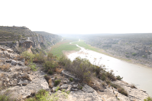 Pecos River, one of raw photos later used for HDR processing, thumbnail